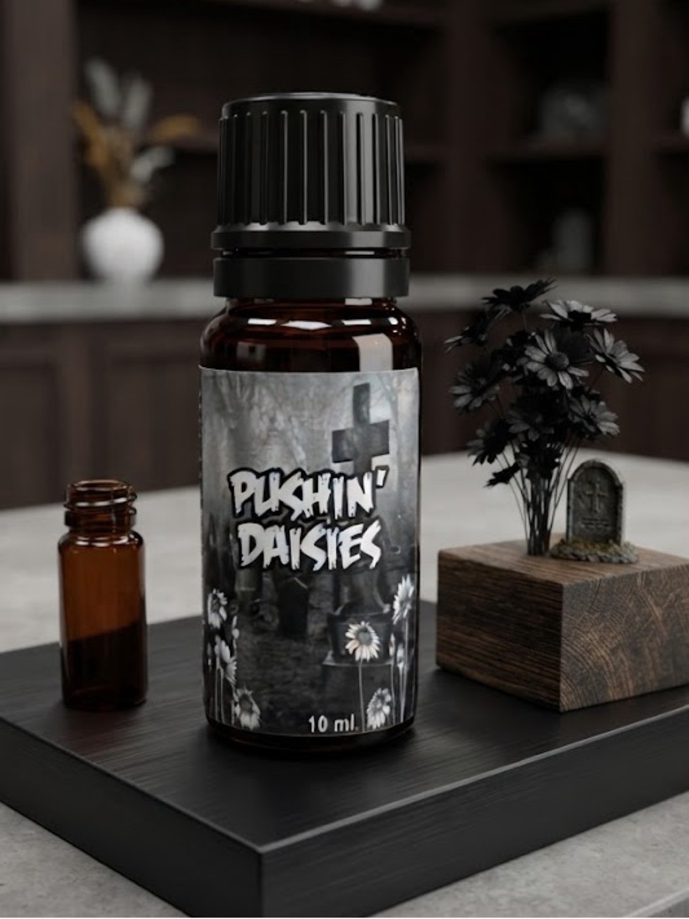 Pushin Daisies Essential Oil White Oleander Frangipani White Lily Marigold 10 ml